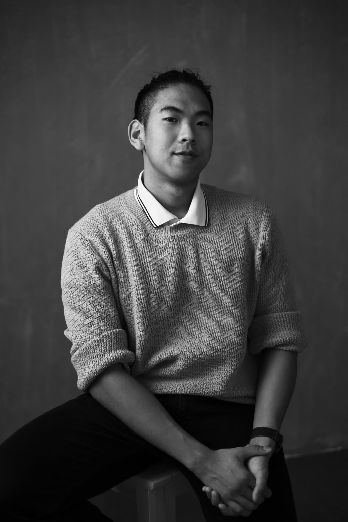 Tian Yubo fotográfus portréja